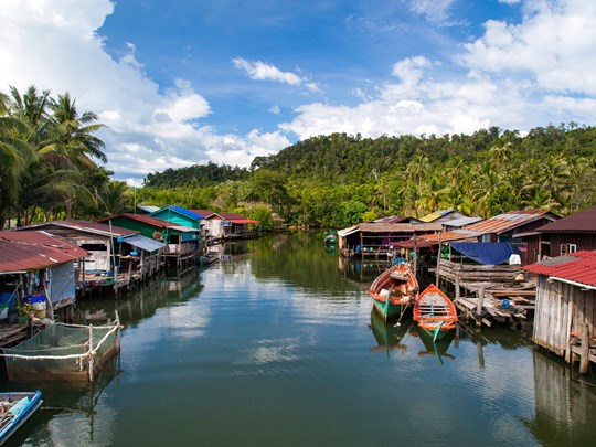 Tonle Sap, le plus grand lac d'eau douce d'Asie du Sud-Est