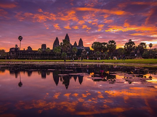 Découverte du temple d'Angkor Wat à Siem Reap