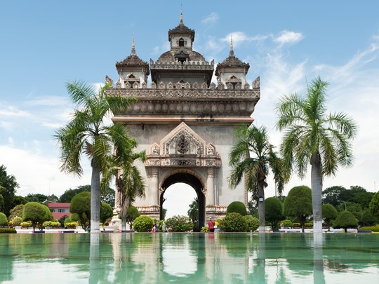 Patuxay, l'arc de triomphe de la ville
