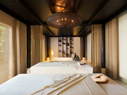 Soins relaxants au spa