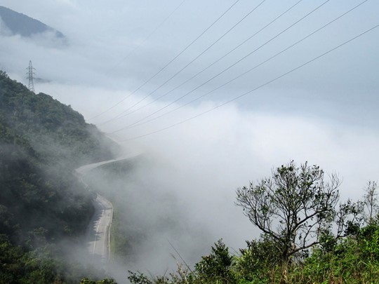 La route du col des nuages
