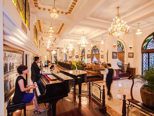 Restaurant de l'hôtel Majestic Saigon
