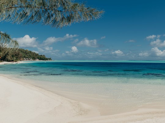 Matira Beach à Bora Bora