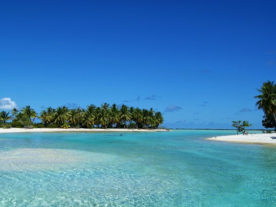 Motus de l'atoll de Rangiroa