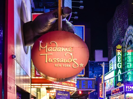 Madame Tussauds, un incontournable au coeur de Times Square