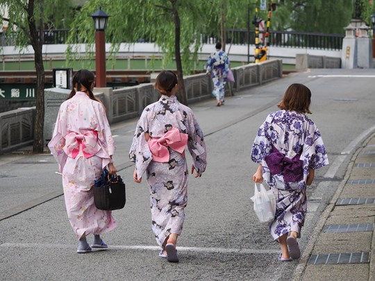 Yukata traditionnel