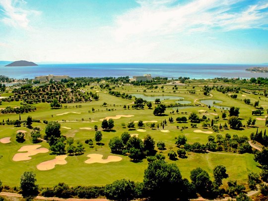 Le Porto Carras Golf and Country Club bénéficie d'un emplacement idéal 