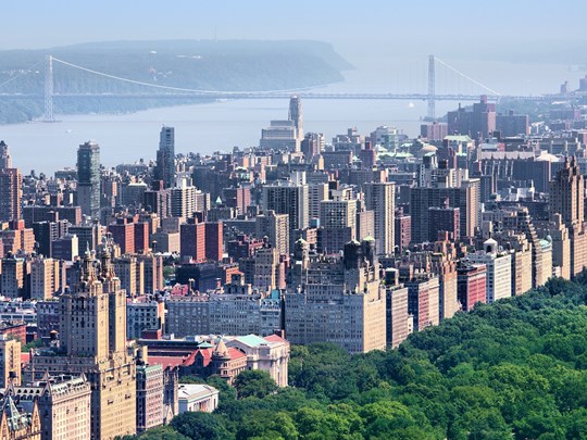 Central Park face à l’Upper West Side