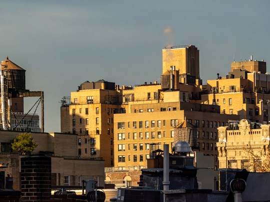 Immeubles résidentiels élégants de l’Upper West Side