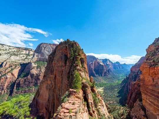 Le Parc de Zion est idéal à visiter au printemps