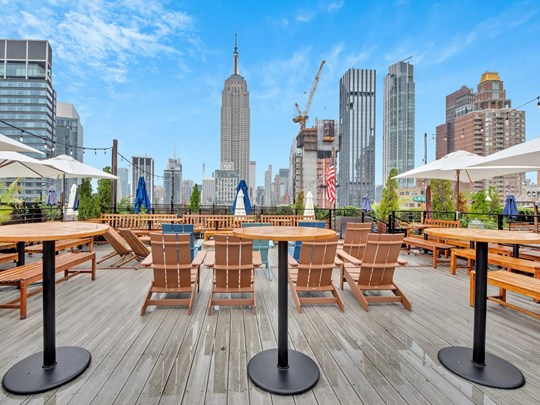Vue spectaculaire sur l’Empire State Building