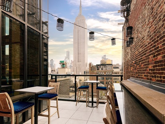 Installez-vous en extérieur