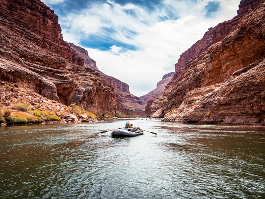 Rafting au coeur du canyon