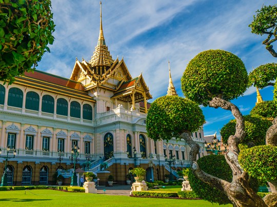 Flânez dans les Jardins du Wat Phra Kaew