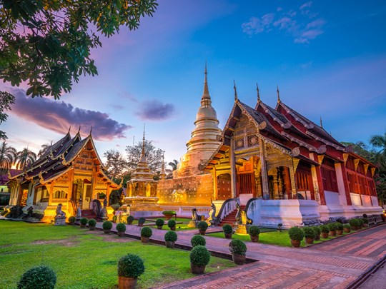 Le magnifique Wat Phra Singh