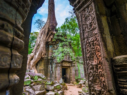 Ta Prohm,le temple le plus étonnant