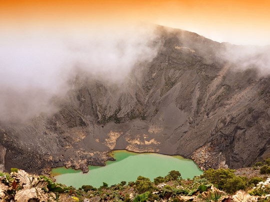 Le volcan aux mille couleurs