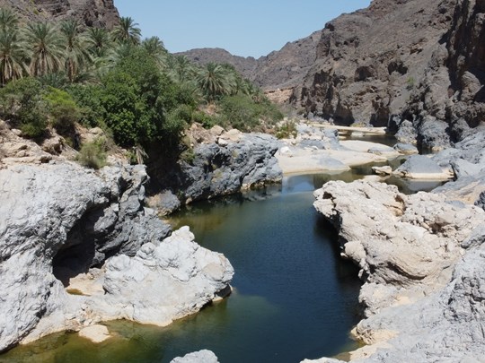 Le magnifique cadre du Wadi Mibam