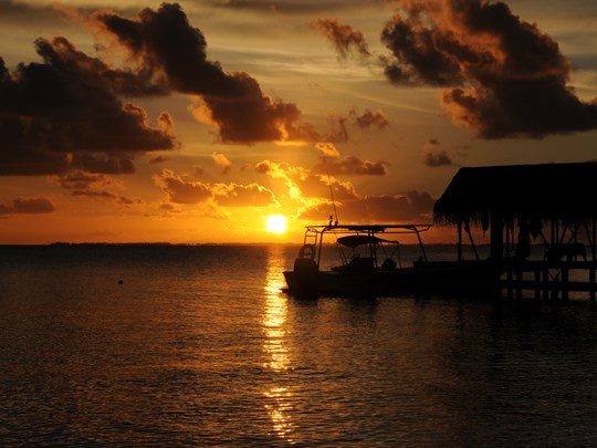 Profitez d'un coucher de soleil à couper le souffle