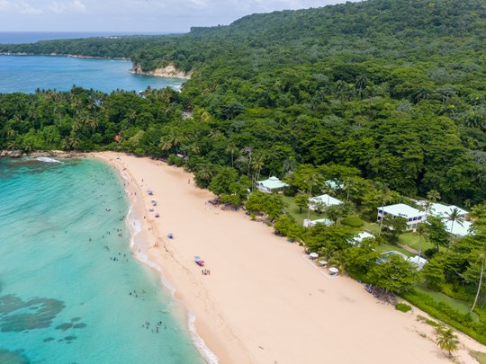 Playa Grande, Río San Juan