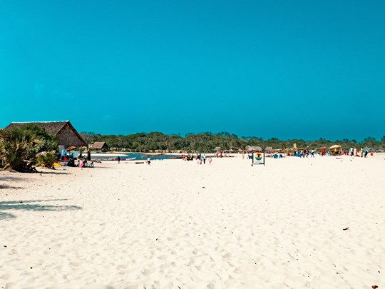 Sables blancs de Tiwi Beach