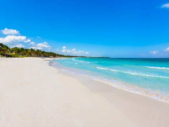 La magnifique plage Xpu-ha