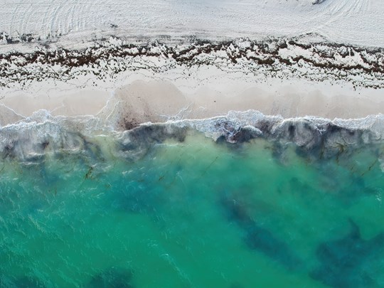 Eaux turquoise à Playa Mujeres