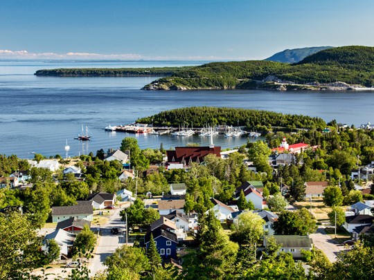 La ville de Tadoussac