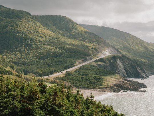 La superbe route du Cabot Trail