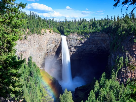 Admirez les Chutes Helmcken