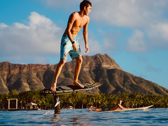 Initiation au surf à Waikīkī Beach