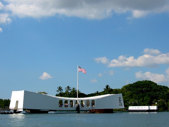 Visite du USS Arizona Memorial