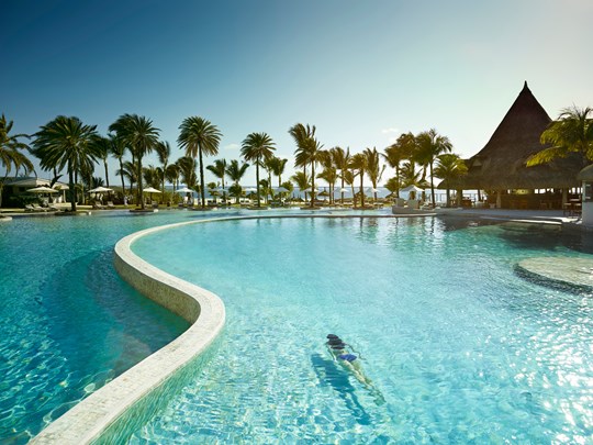 La superbe piscine