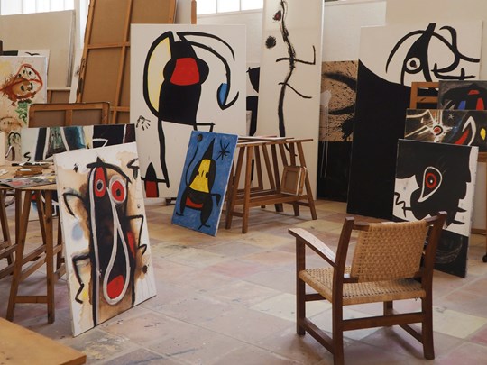La fondation Joan Miro à Palma de Majorque 