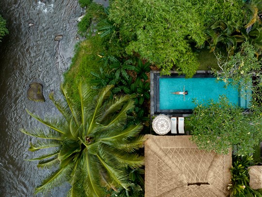 One Bedroom Riverfront Pool Villa