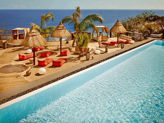 Espace détente du Palm Hôtel & Spa de la Réunion