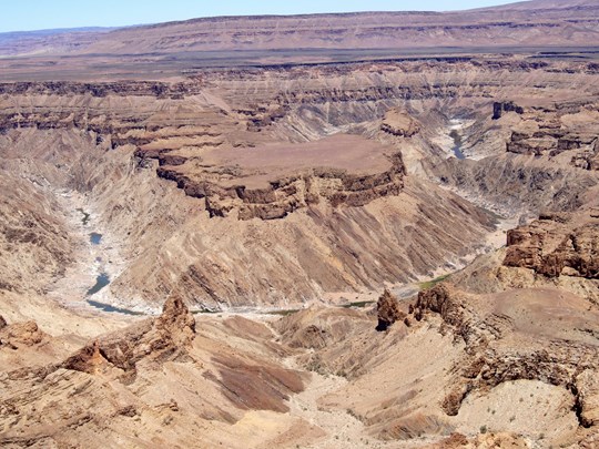 Fish River Canyon en Namibie