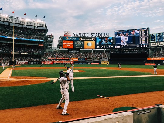Le mythique Yankee Stadium dans le Bronx