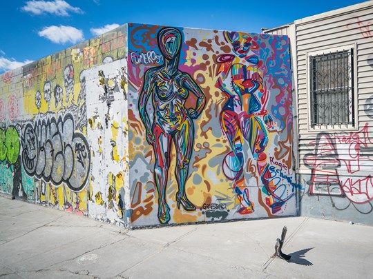 Le quartier le plus « arty » de New York : Bushwick, devenu le terrain de prédilection des meilleurs graffeurs du monde