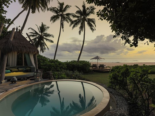 La piscine privée