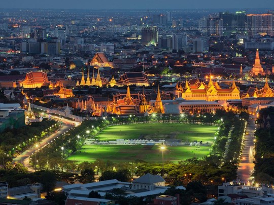 Admirez le Palais Royal à Sanam Luang