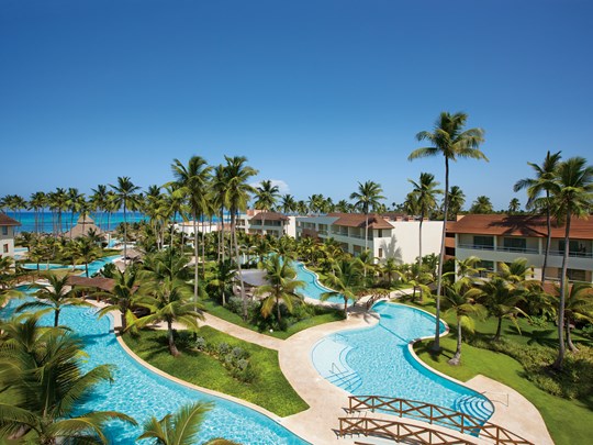 Le Dreams Royal Beach Punta Cana et ses sublimes extérieurs