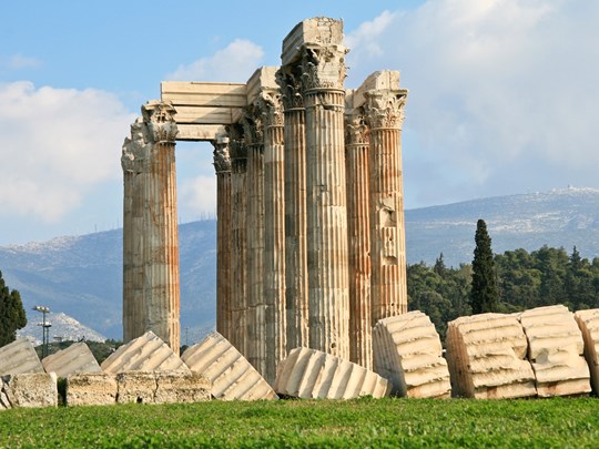 Temple de Zeus à Athène