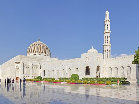  La mosquée du Sultan Qaboos