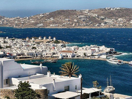 Le village de Mykonos