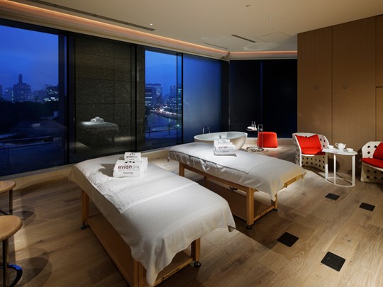 Sérénité absolue au Evian Spa