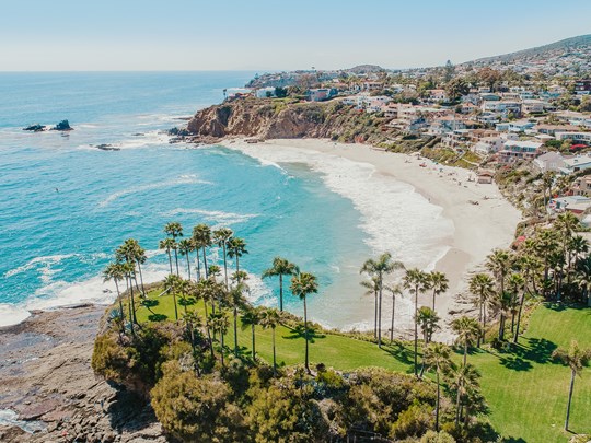 Rendez-vous à l'une des plus belles plage de Los Angeles, Laguna Beach