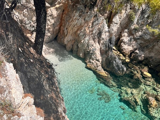 Les criques préservées 