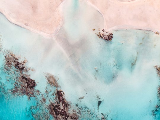 Le sable rose d'Elafonissi