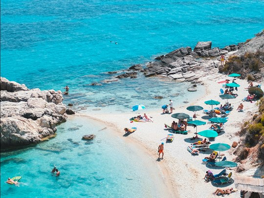 Le charme des plages l'été